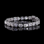Multi-Shape Diamond Tennis Bracelet | 24.65 CT Lab Grown | 9 Diamond Shapes