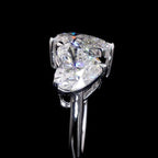 Heart Shape Diamond Ring (0.5) CT