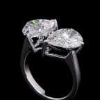 Heart Shape Diamond Ring (0.5) CT