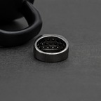Black Gold Men's Lab Grown Diamond Ring