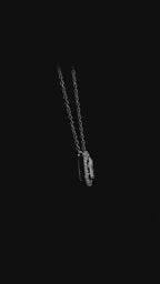 Cushion Cut Diamond Halo Pendant Necklace (1.00) CT