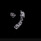 Multi-Shape Diamond Drop Earrings | 10.10 CT Lab Grown | Marquise, Emerald & Round