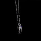 Heart Shape Diamond Halo Pendant Necklace (1.00) CT