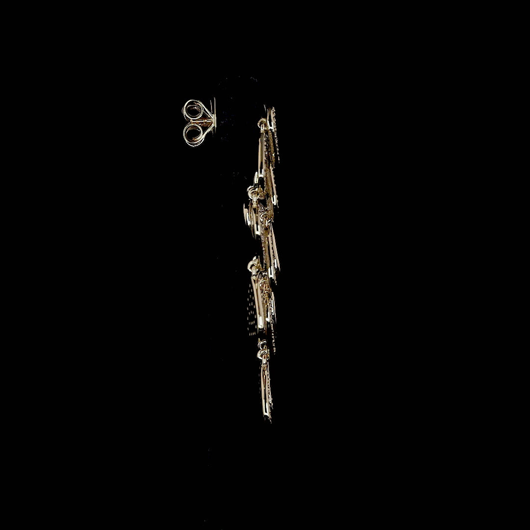 Celestial Cascade Diamond Earrings