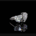Heart Shape Diamond Ring (0.5) CT